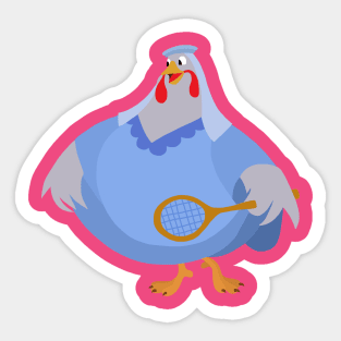 Hen Sticker